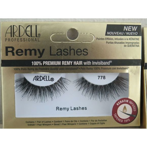 ARDELL Remy Lashes - 778 4 Packs New!! - Picture 6 of 8